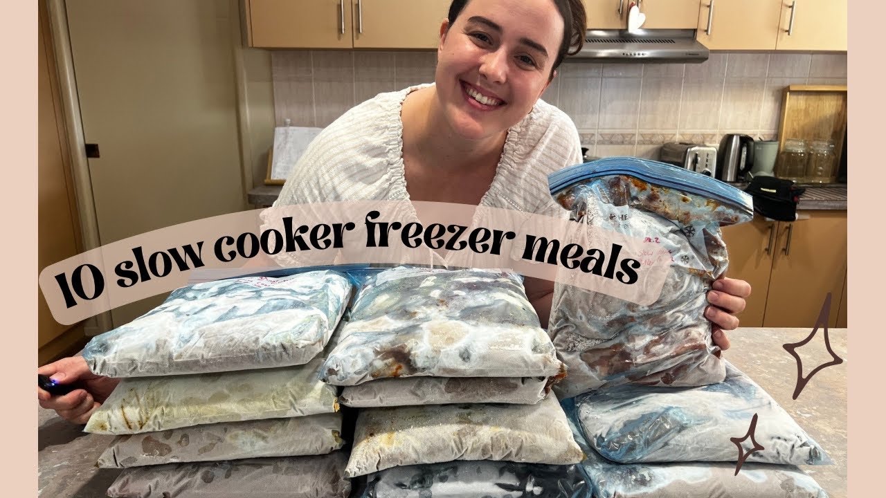 meal prep 10 FREEZER DUMP dinners with me | Aussie mum on a budget 🏡