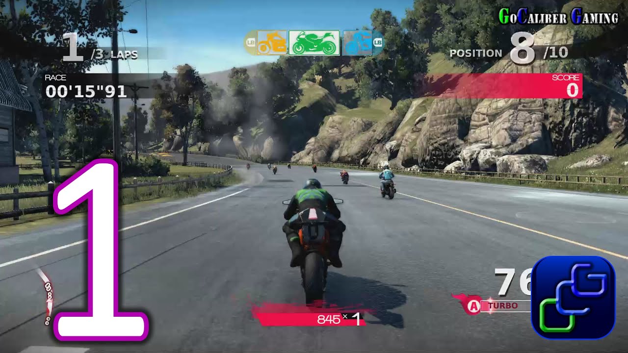 Motorcycle Club Walkthrough - Gameplay Part 1 - Races Tournament: Beginner Championship