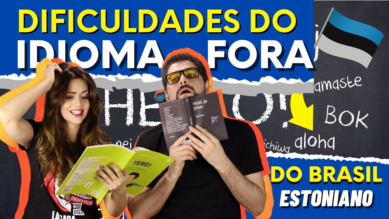 🤯PRECISO FALAR ESTONIANO PARA MORAR NA ESTONIA? - DIFICULDADE DO IDIOMA ESTONIANO VIVENDO NA ESTONIA