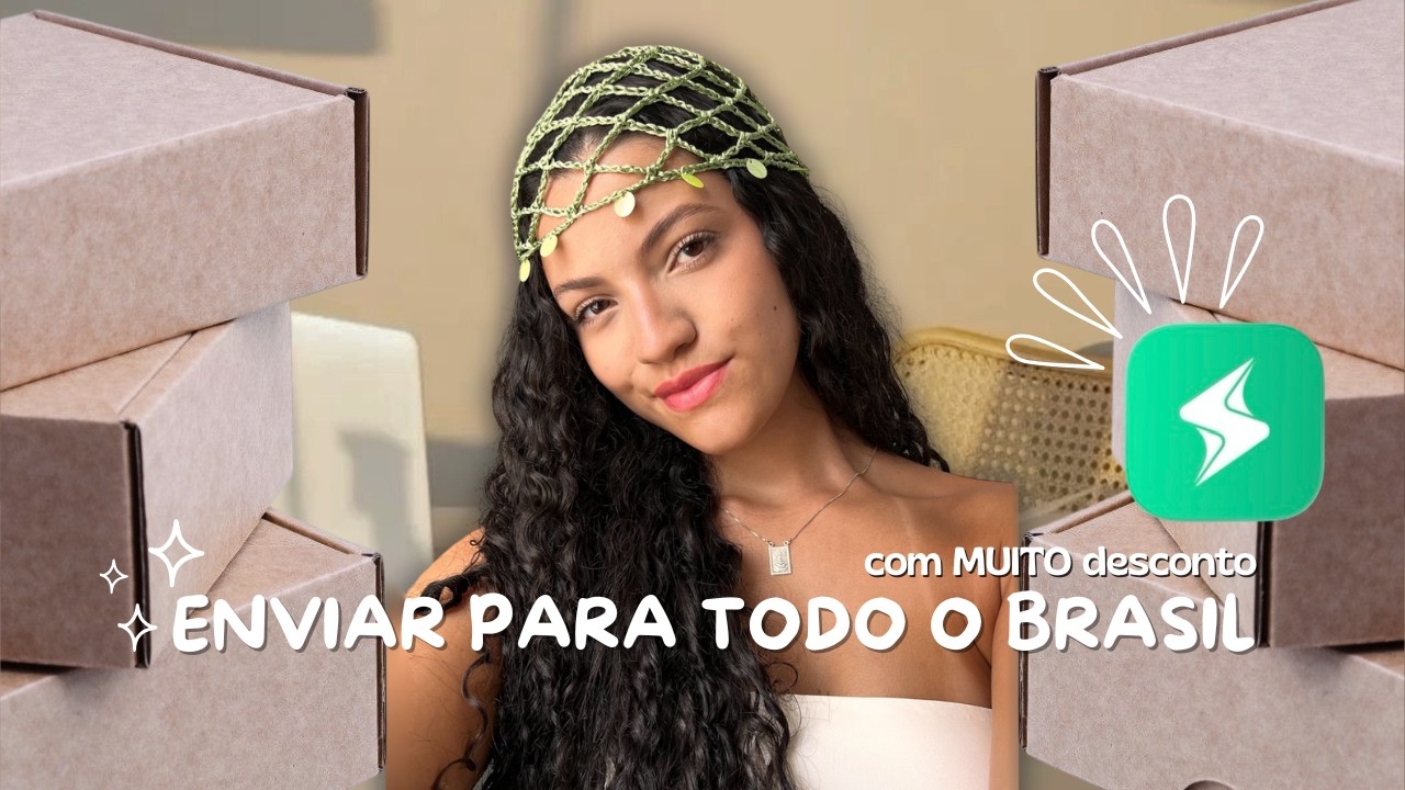Como enviar para todo o BRASIL, super fácil e BARATO - RILDY CROCHÊ