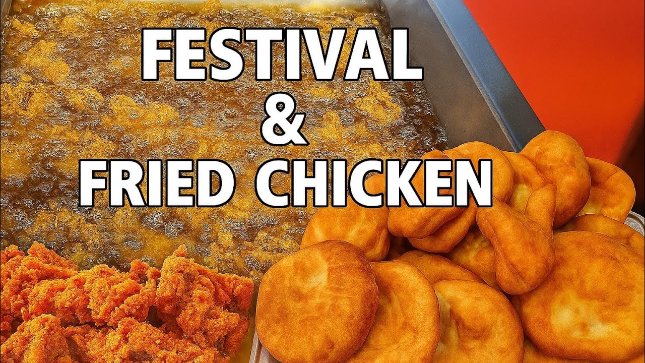 Golden Crunch: Frying up Festival & Chicken Jamaican Style