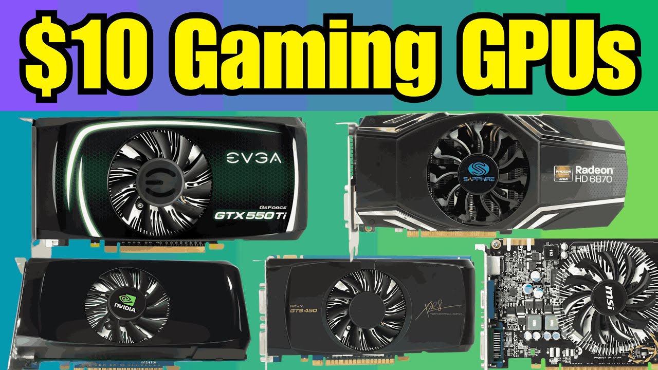 Top 5 Best $10 Low Budget Gaming Graphics Cards For Light Gaming in 2024