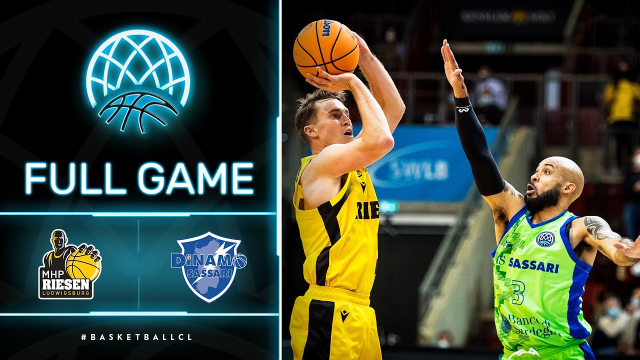 MHP Riesen Ludwigsburg v Banco Di Sardegna Sassari - Full Game | Basketball Champions League 2021-22