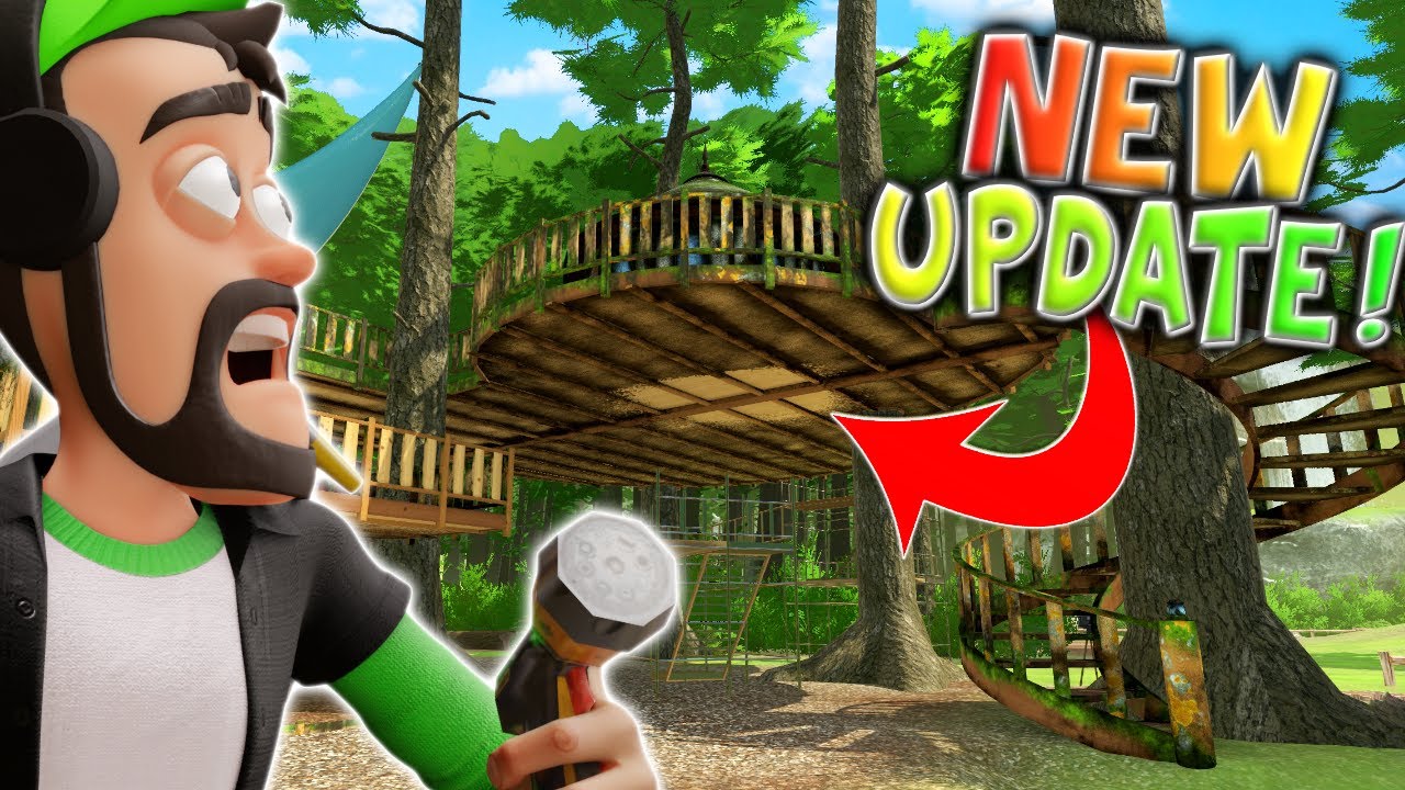 Cleaning This Treehouse with a PRESSURE WASHER! (Powerwash Simulator Gameplay)