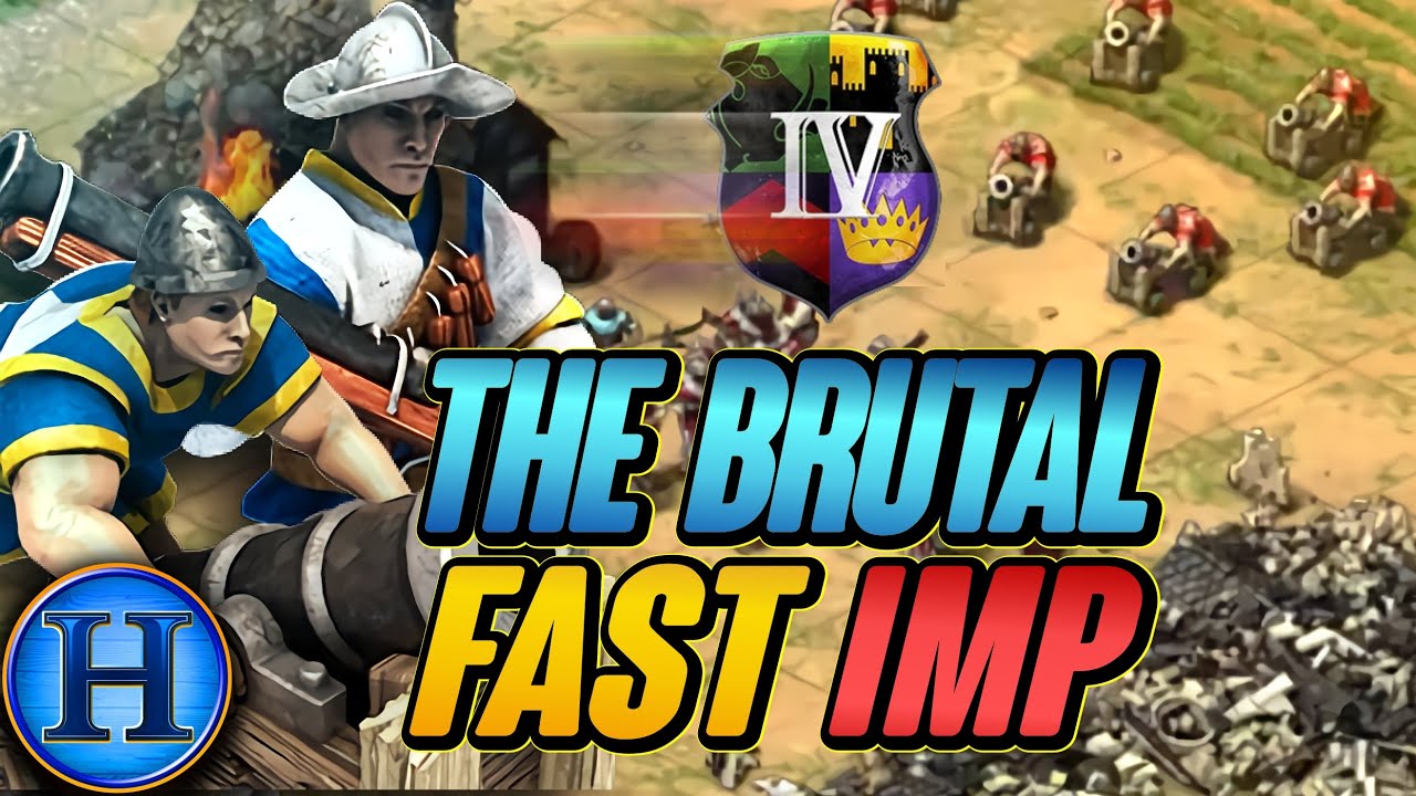 The Byzantine FAST IMPERIAL Rush | AoE2