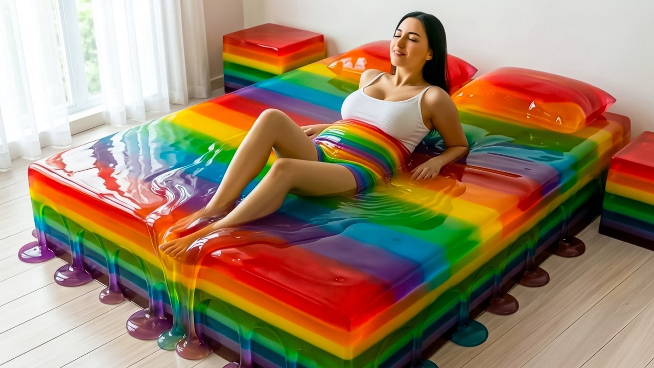 Which Wild Bed Would You Lay In? 🌈🛌✨| The Ultimate Satisfying Oddly Asmr Experience