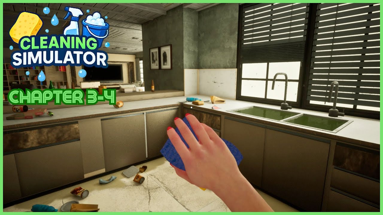 Cleaning Simulator | Chapter 3-4 (longplay, no commentary)