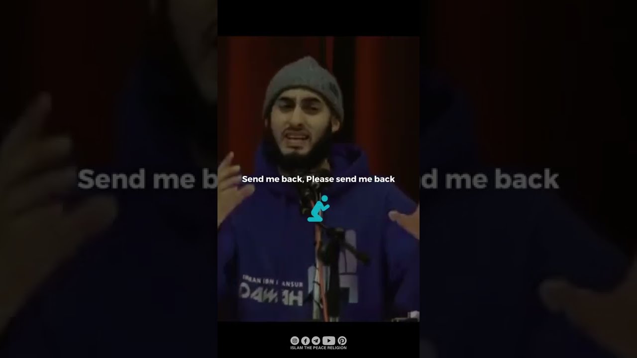 My Lord, send me back 🙏 | Emotional Islamic Speech By Imran Ibn Mansur 💌