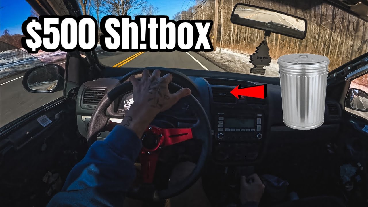 $500 Beater Car POV Drive &ndash; Experience Every Rattle in Binaural Audio 🎧
