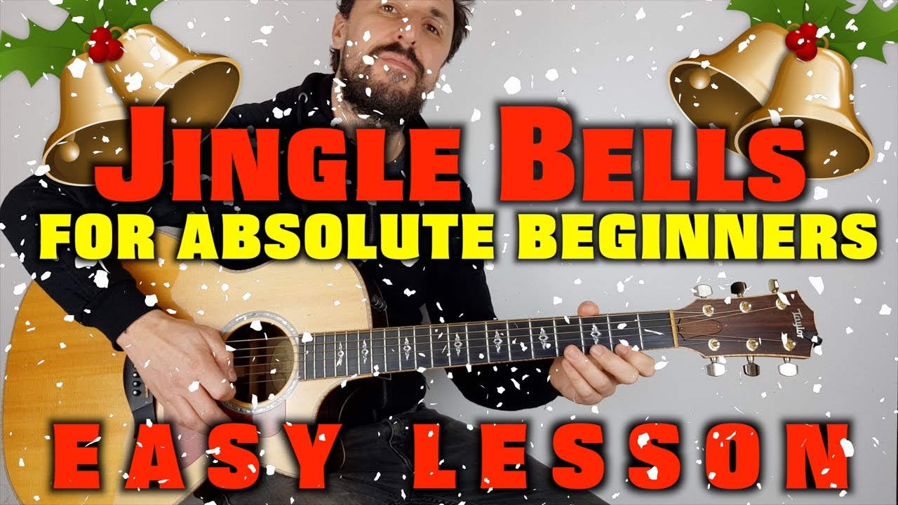 Jingle Bells на гитаре для абсолютных новичков