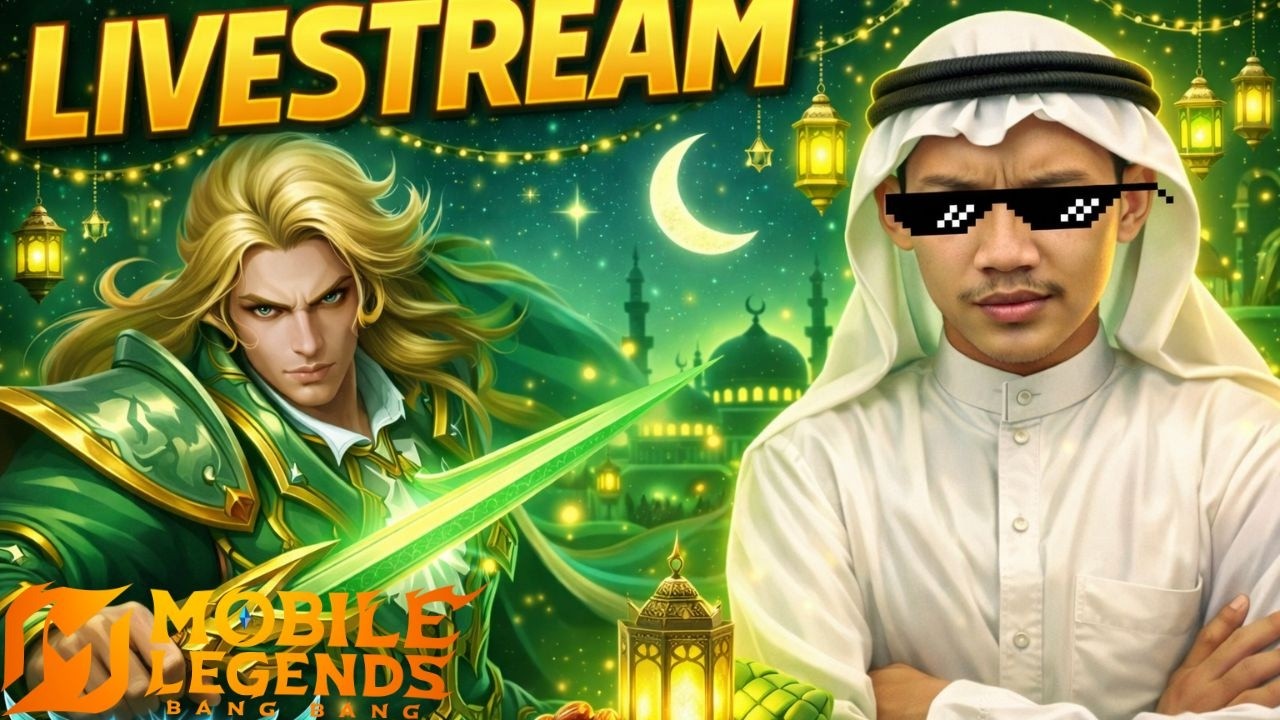 [LIVE]  PASANG KERAMIKX SAMPAI SAHURRR - MOBILE LEGENDS