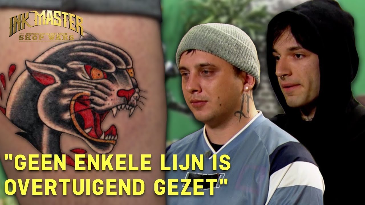 Traditional TATTOO AFGEMAAKT door JURY! - ELIMINATIE TATTOO #1