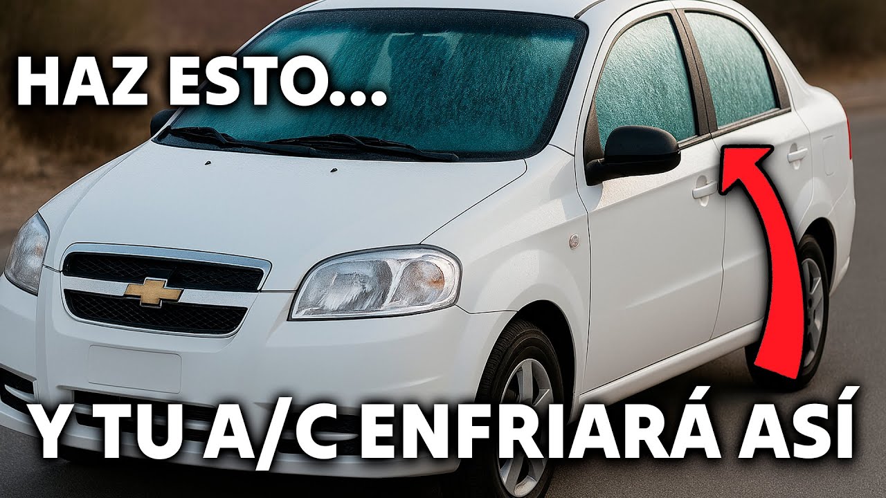 Este Aveo No Enfriaba... ¡Ahora Parece una Nevera sobre Ruedas! 😱❄️