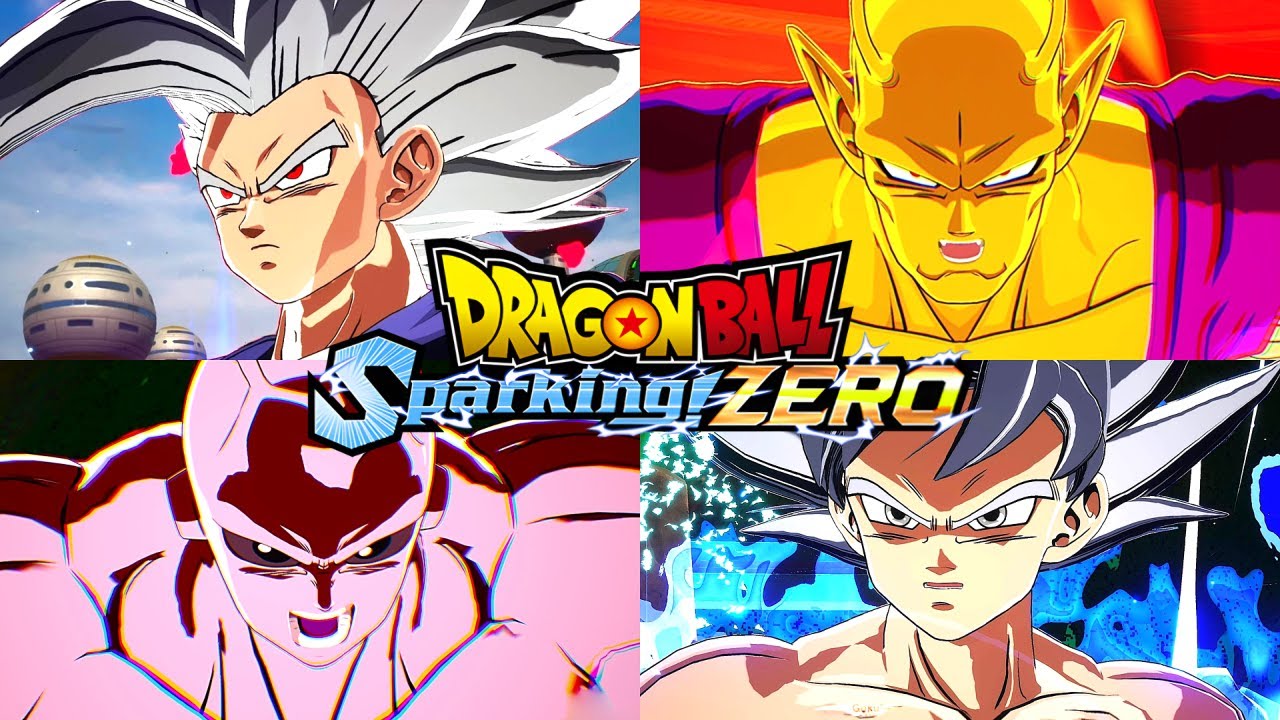 Dragon Ball Sparking Zero - All Transformations & Fusions (DLC 1 Update - 4K 60FPS)