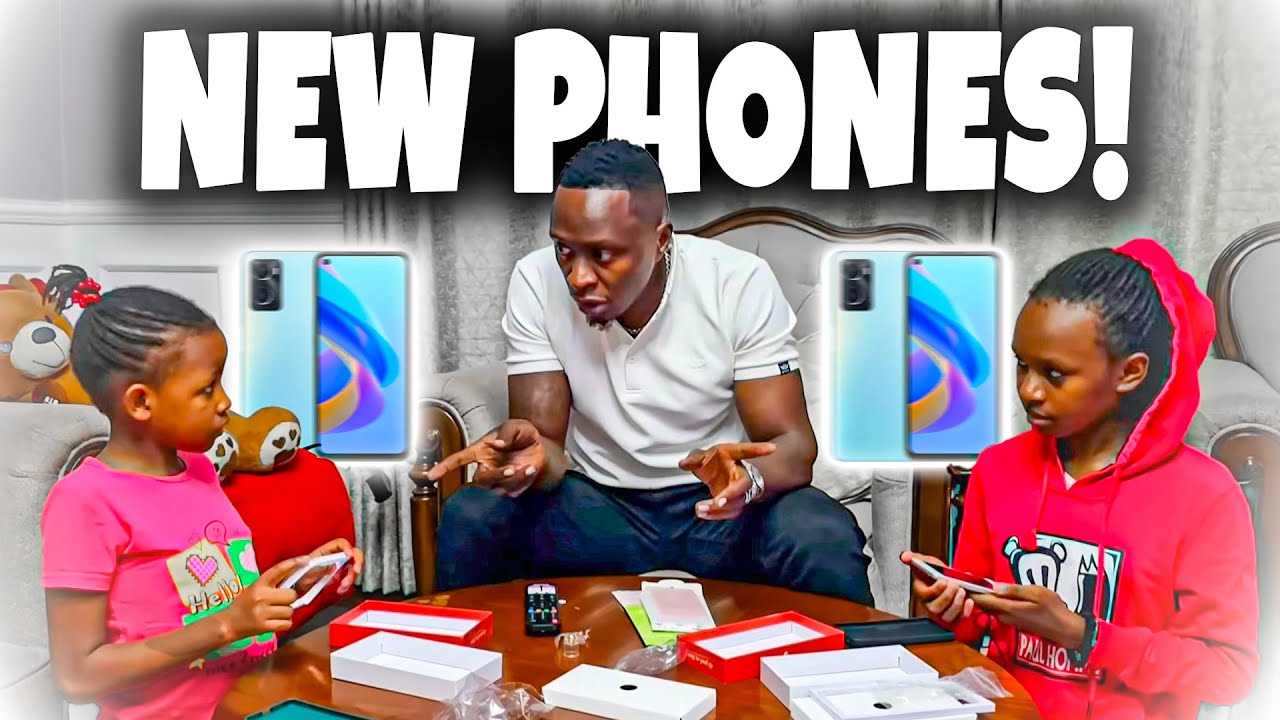 ROSSIE AND SHANTEL GET THEIR FIRST PHONES  | The Obinnaz 
