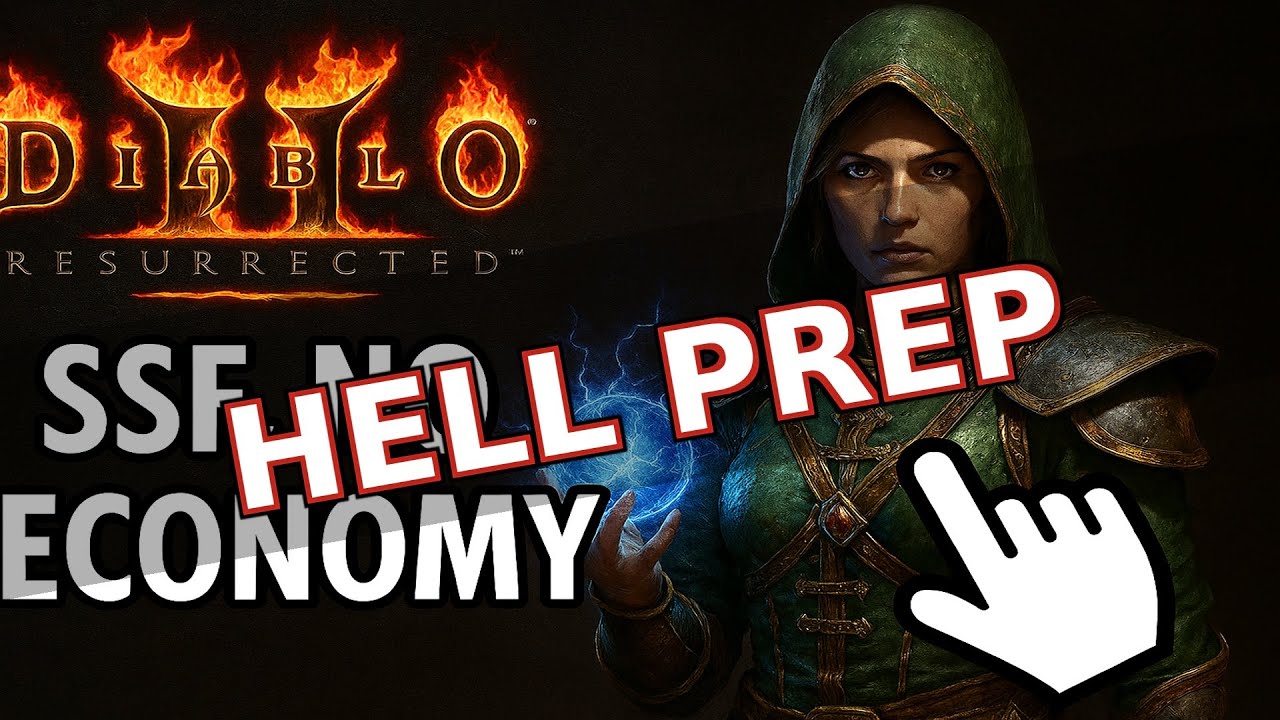 Diablo 2: Resurrected: No2603 - Economy-Free Adventures - Hydra Sorc - HELL PREP