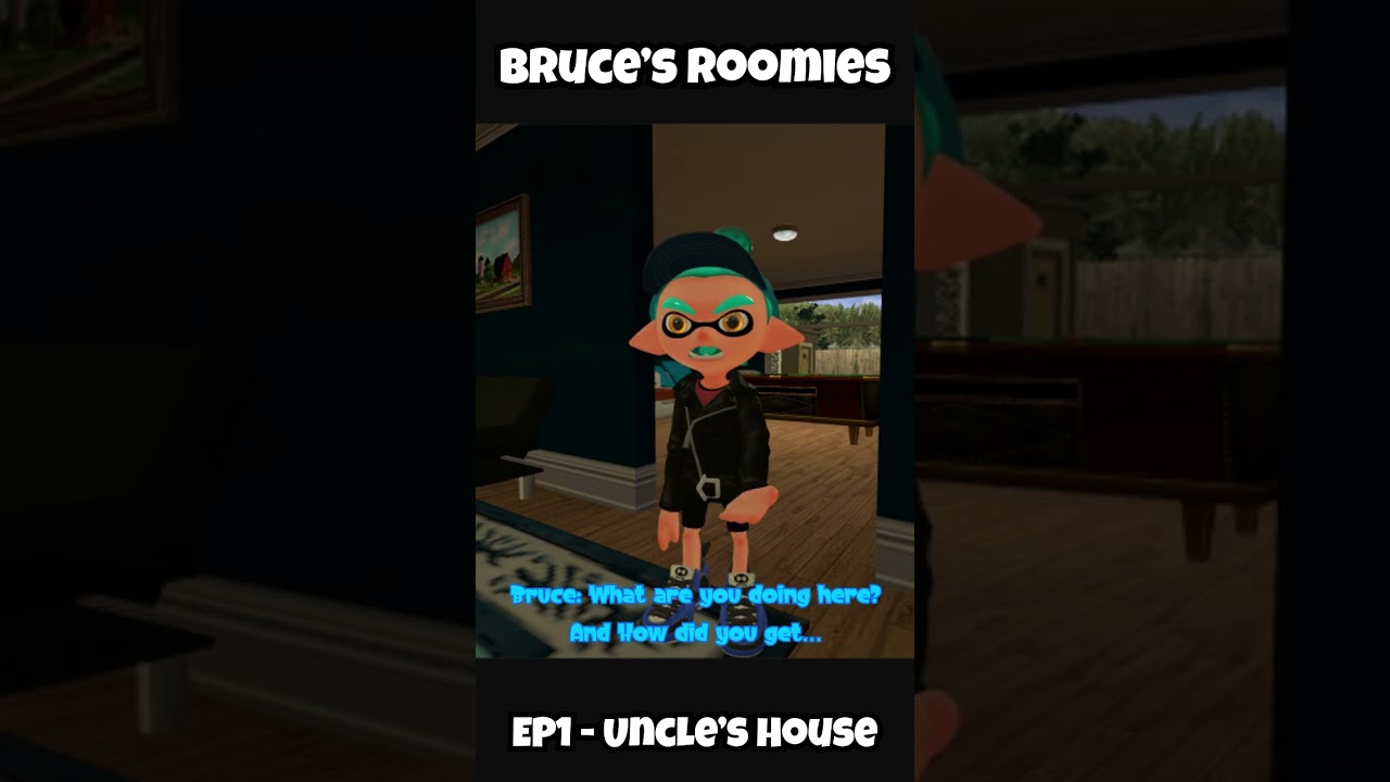 Meet Das - Bruce's Roomies #shorts #splatoon #garrysmod #brucebrush