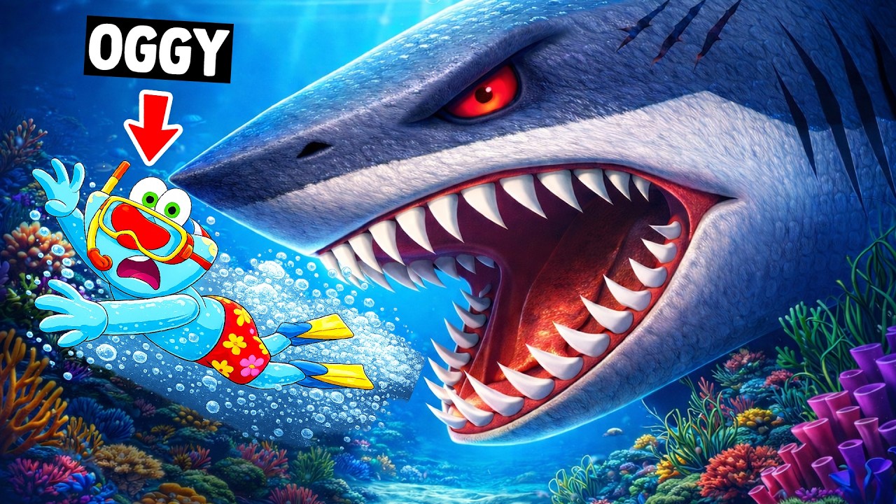I AM TRAPPED In The UNDERWATER to Catch LEGENDARY Fish 😨ft.Oggy