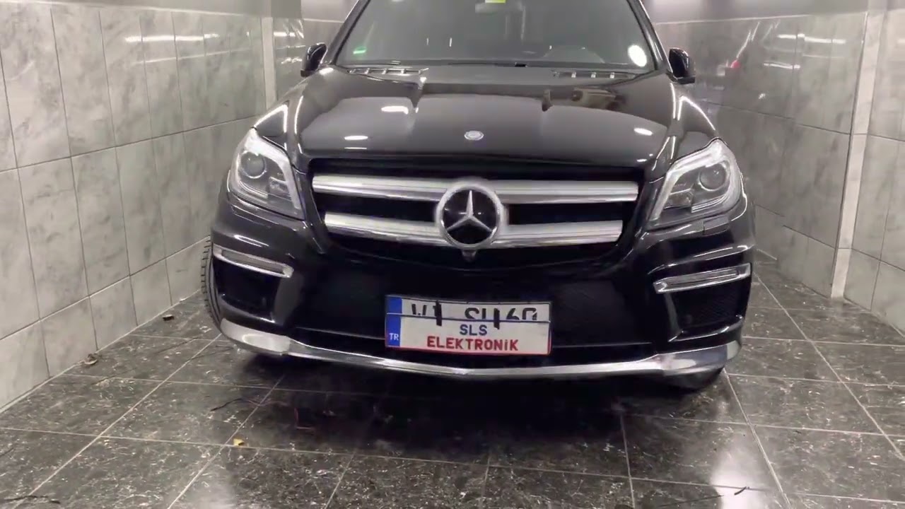 Mercedes siren panjur ici led sistemi
