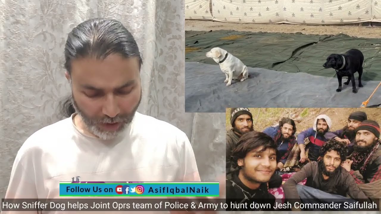How Sniffer Dog helps Joint Oprs team of Police & Army to hunt down Jesh Commander Saifullah. Watch 