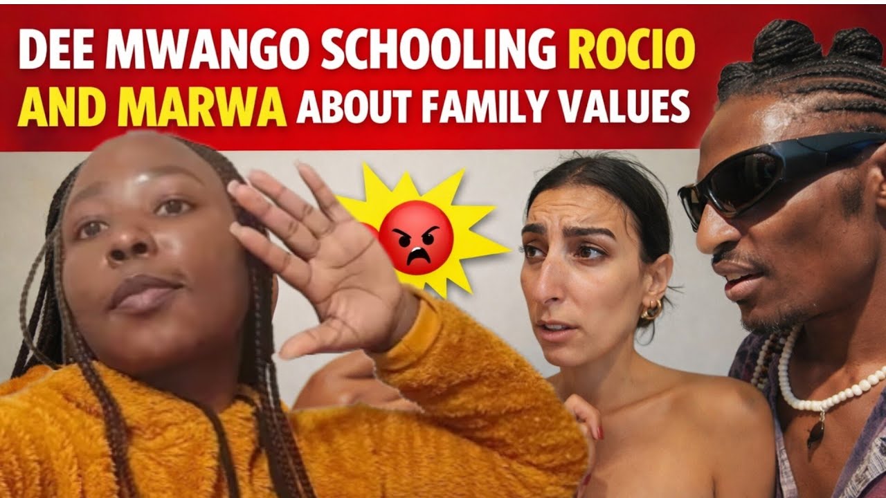 DEE MWANGO ATTACKS ROCIO CABRERA AND MARWA ! THEY FAILED TO KEEP THEIR FAMILY TOGETHER .