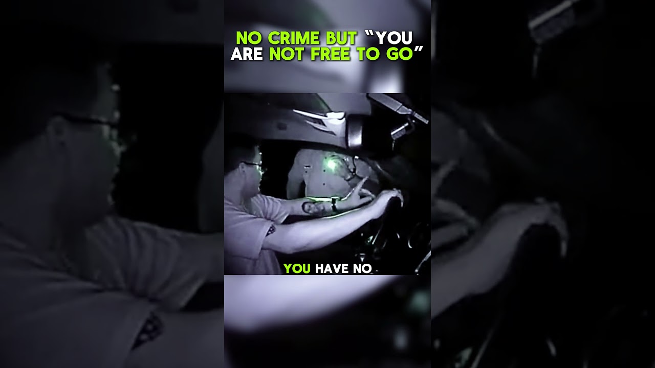 No Crime &mdash; But &ldquo;You Are Not Free To Go&rdquo;