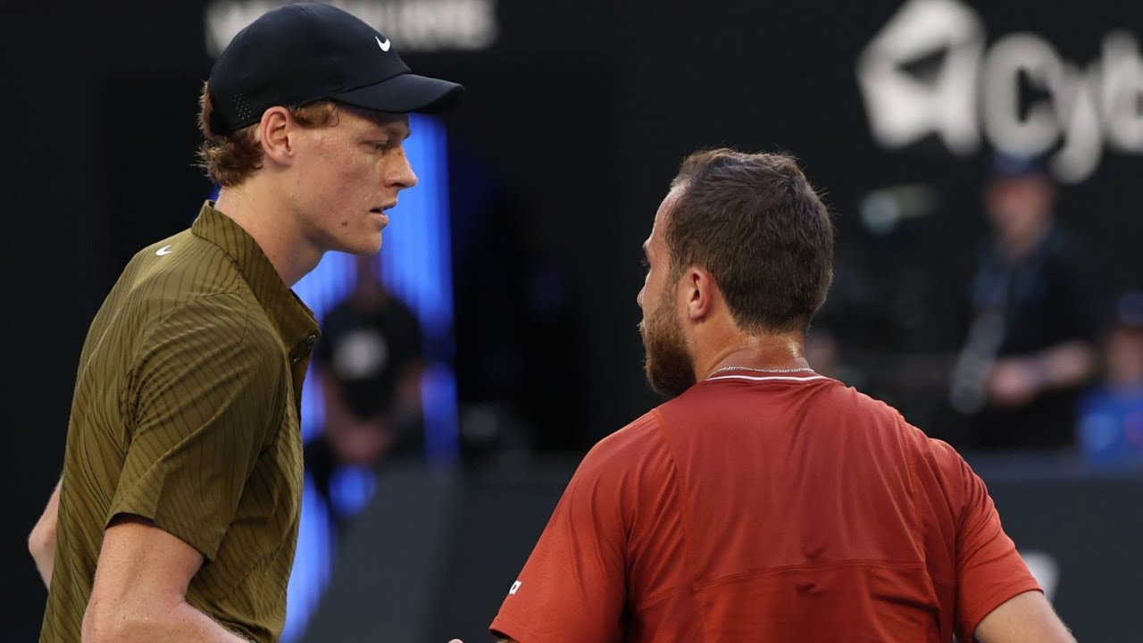 Jannik Sinner vs Hugo Gaston || Australian Open 2026 || First Round 