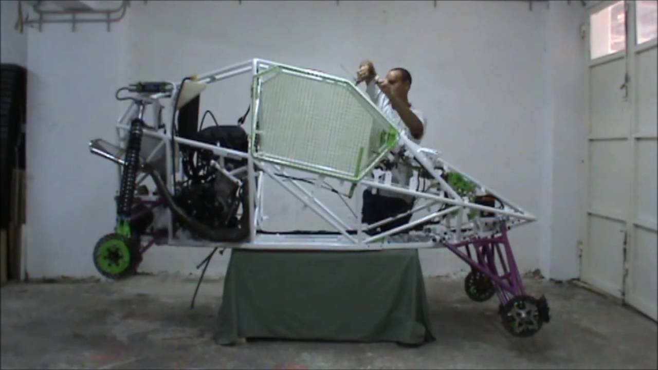 Building a Barracuda buggy with hayabusa engine in fast forward by Sotirchos Engineering
