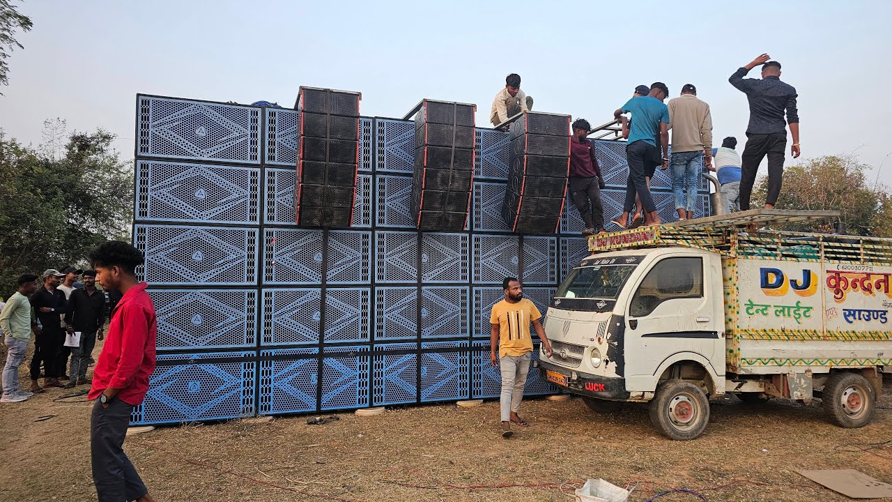 DJ ANKIT MOTTO MELA SPECIAL BIG SETUP SOUND TESTING