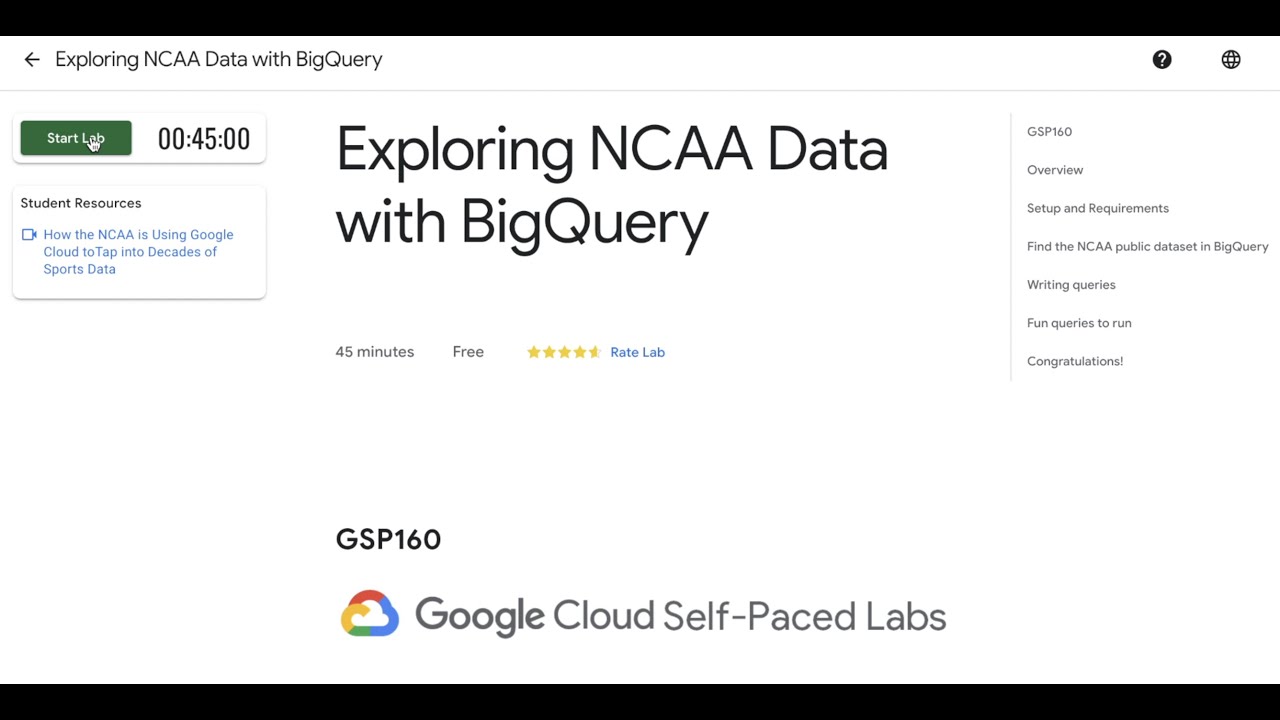Exploring NCAA Data with BigQuery || Learn to Earn Cloud Challenge:Data