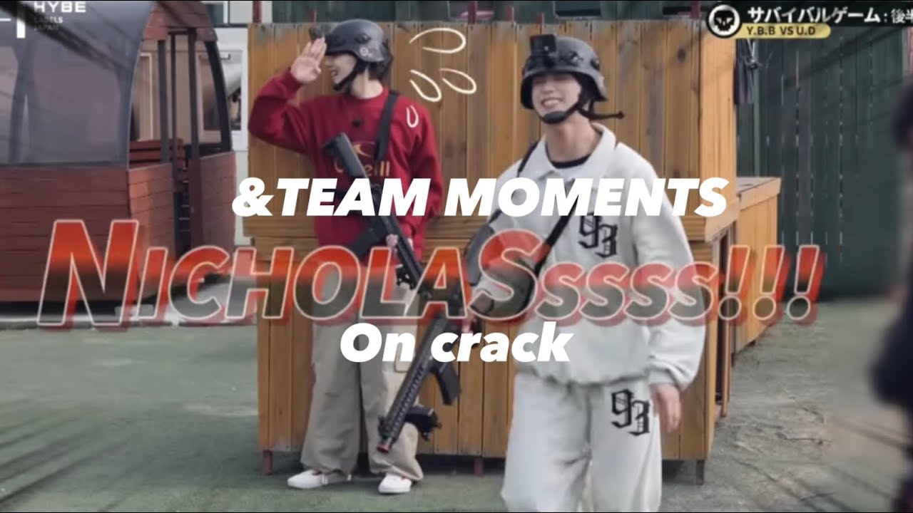 &TEAM moments on crack 🍳 | nichoflm