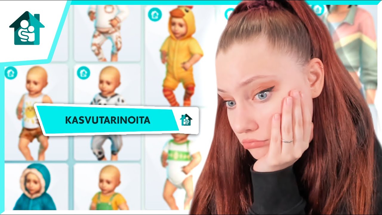 KASVUTARINAT lisärin SIMINLUONTI?! 👶🏼 (pisamia, vauvan vaatteita)