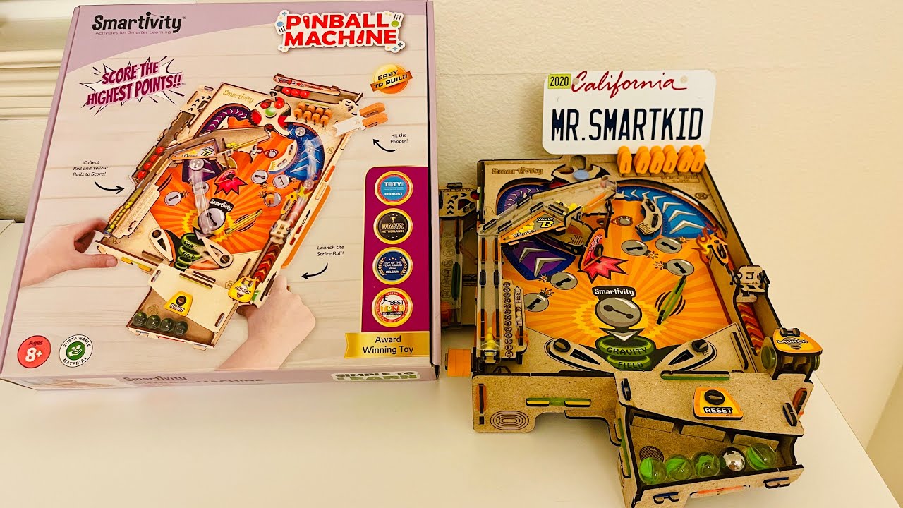 DIY Pinball Machine by Smartivity #howto #diy