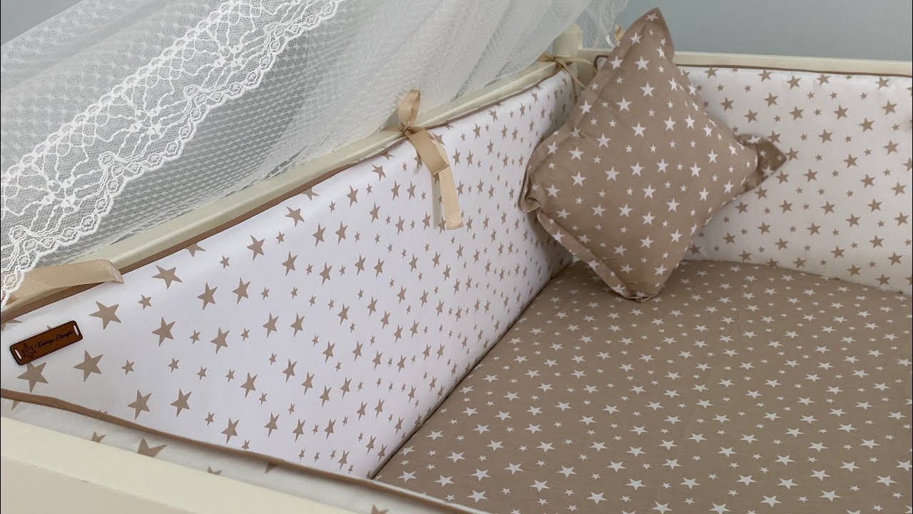 Bebek Yatağı Kenar Koruyucusu Dikimi | Kenar Koruyucu Yapımı 🛏️ (Bölüm 1/2)