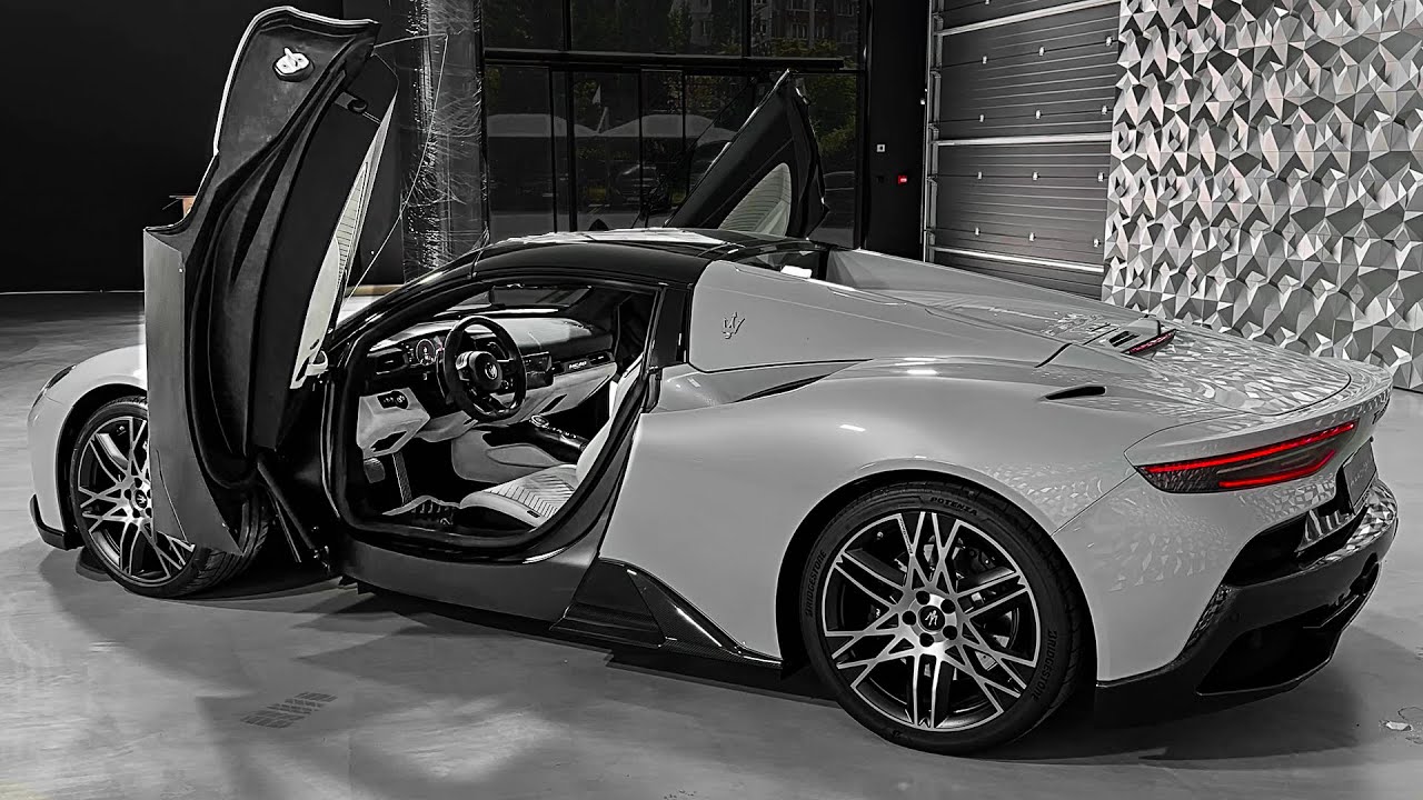 Maserati MC20 2024 года — впечатляющий спортивный автомобиль!