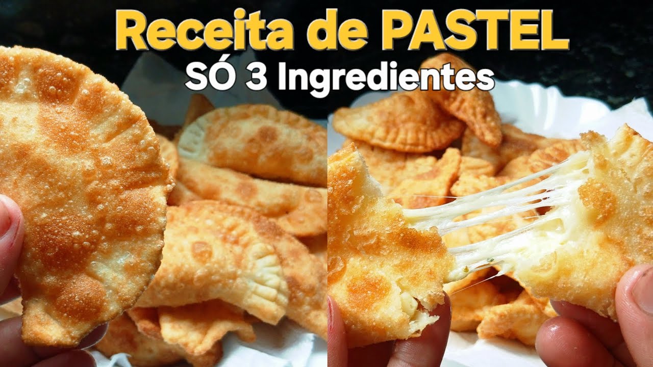 Fiz o PASTEL de 3 Ingredientes 🔥