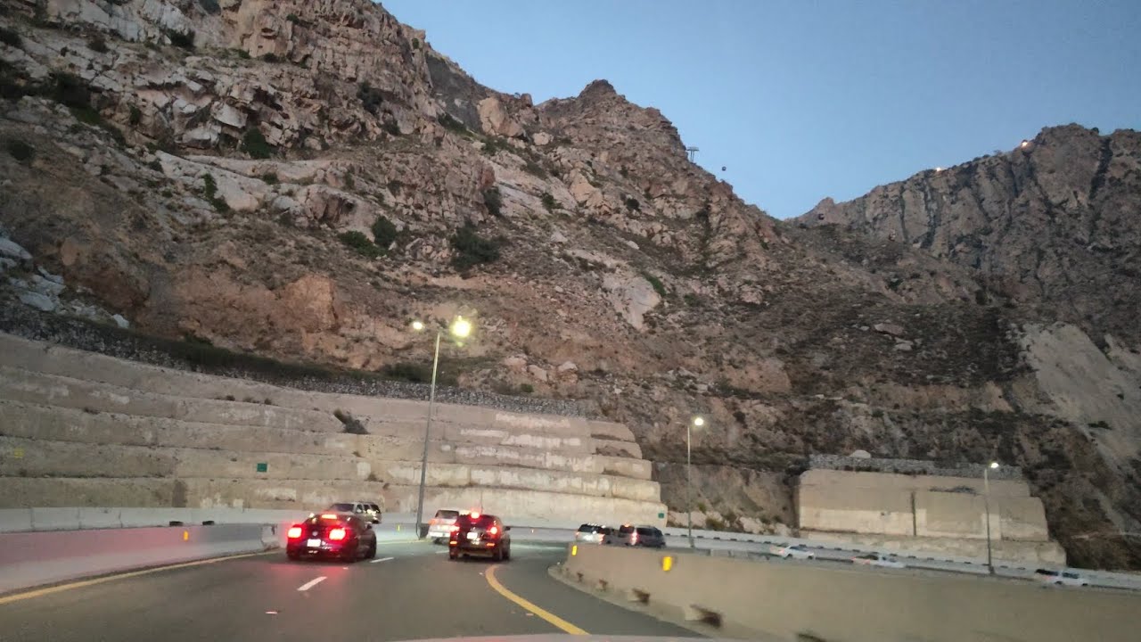 عقبة الهدا الطائف تصوير كامل طريق الكر مدينة الطائف عروس المصائف الجميلة السعودية 1446_2025