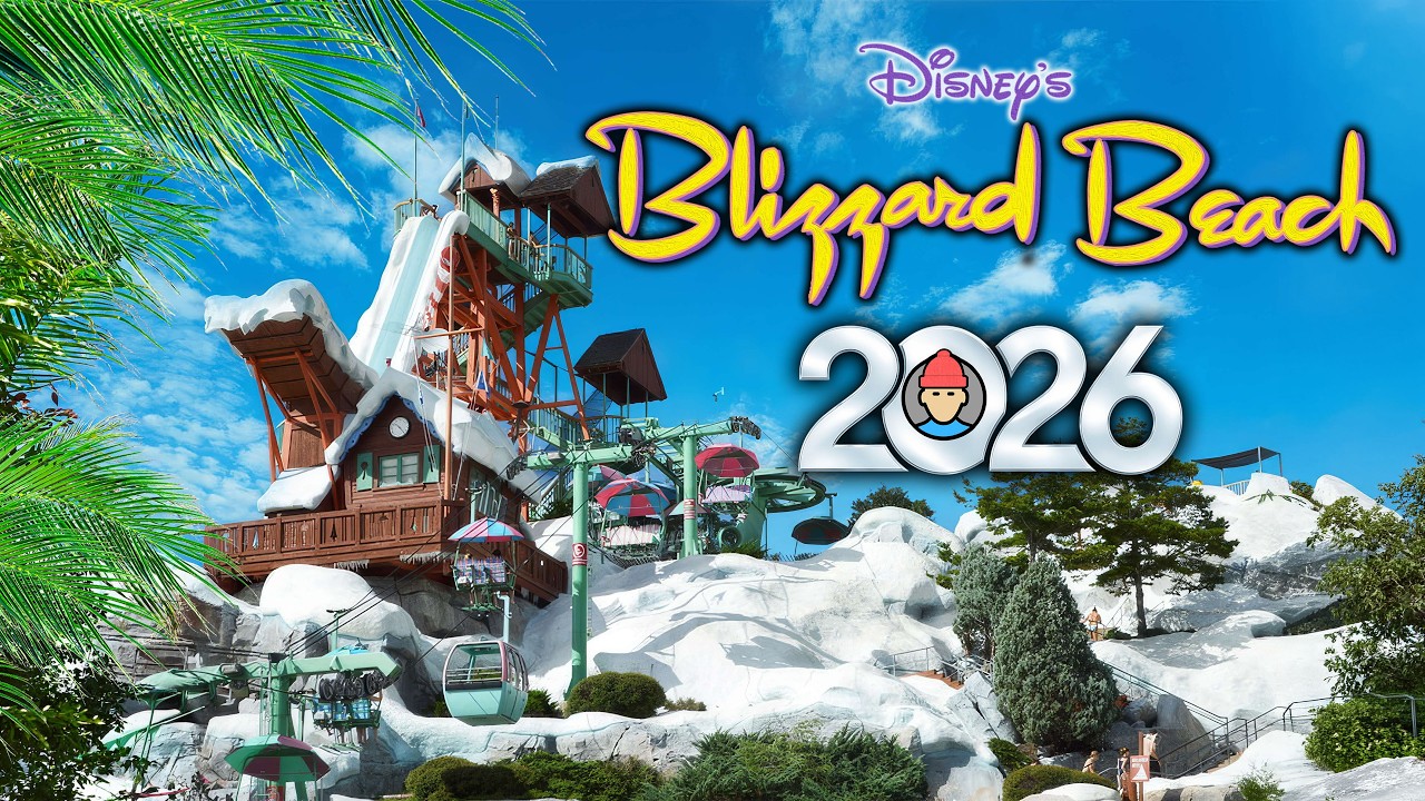 ГОРКИ И АТТРАКЦИОНЫ В DISNEY&rsquo;S BLIZZARD BEACH 2026 | Walt Disney World