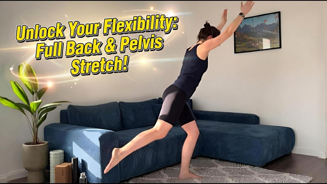 Full Back & Pelvis Stretch | Activate & Release Tension | Activate Your Hips & Spine