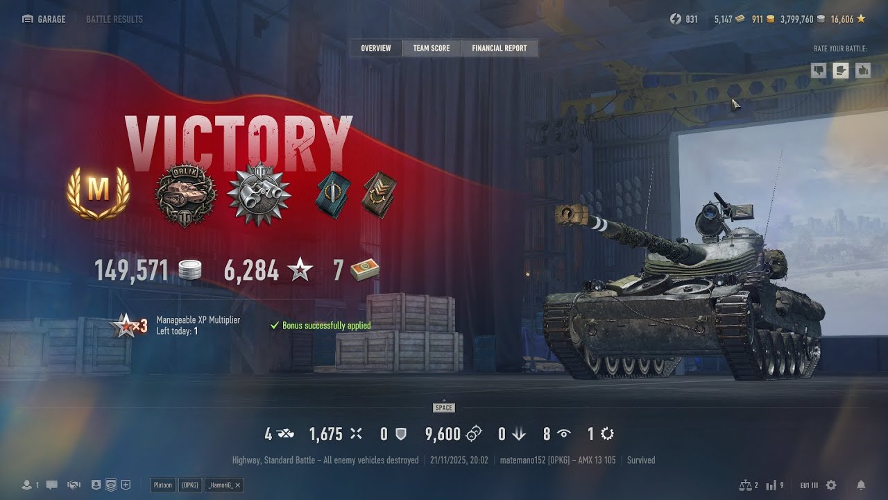 Matemano Amx 13 105 11k combined