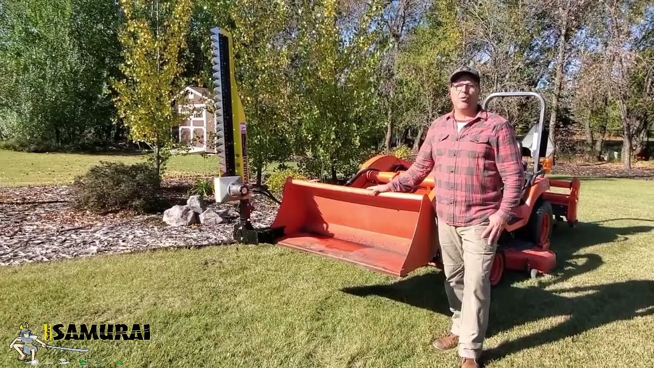 Sabre Samurai Cutter - You've never seen a sickle bar mower like this before...