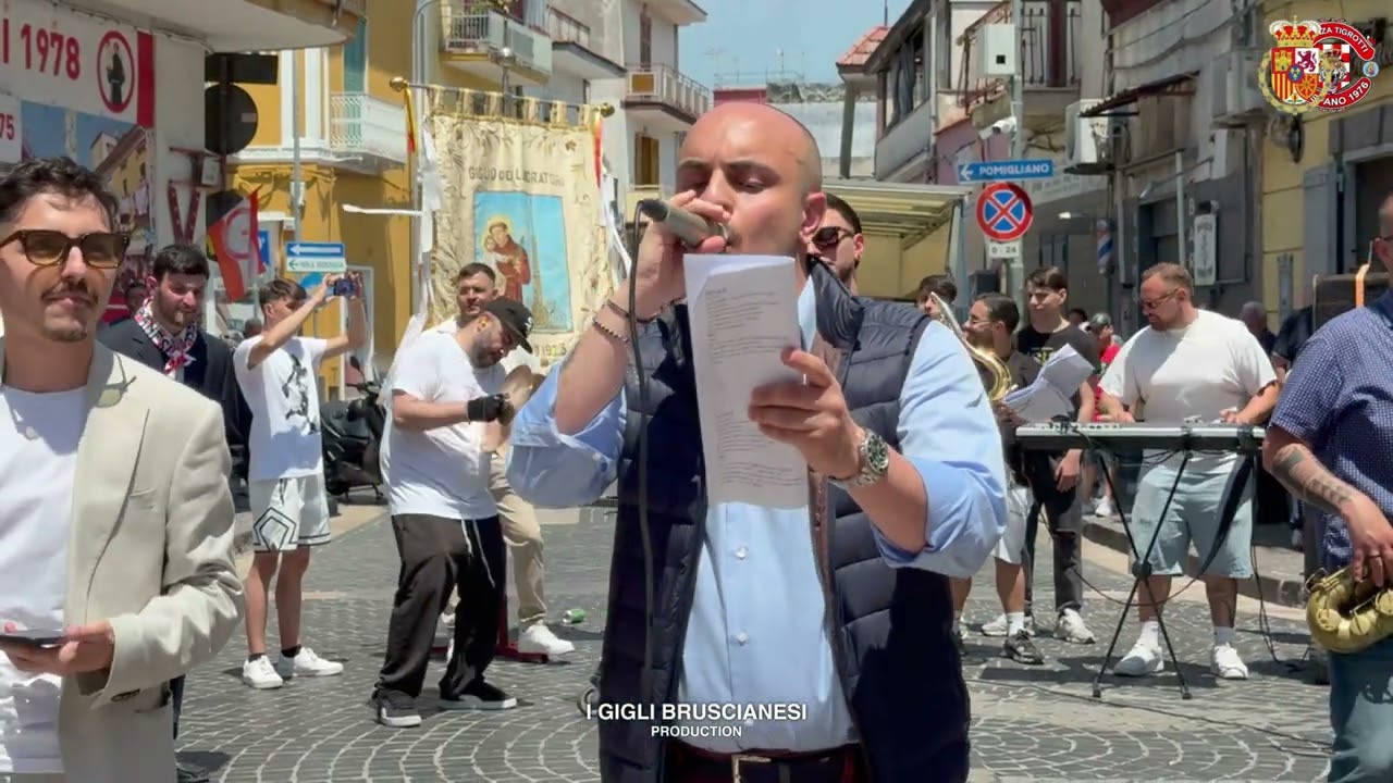 BRUSCIANO 2025 - QUESTUA GIGLIO DEI LAVORATORI 1973 - PARANZA TIGROTTI (02.06.2025)