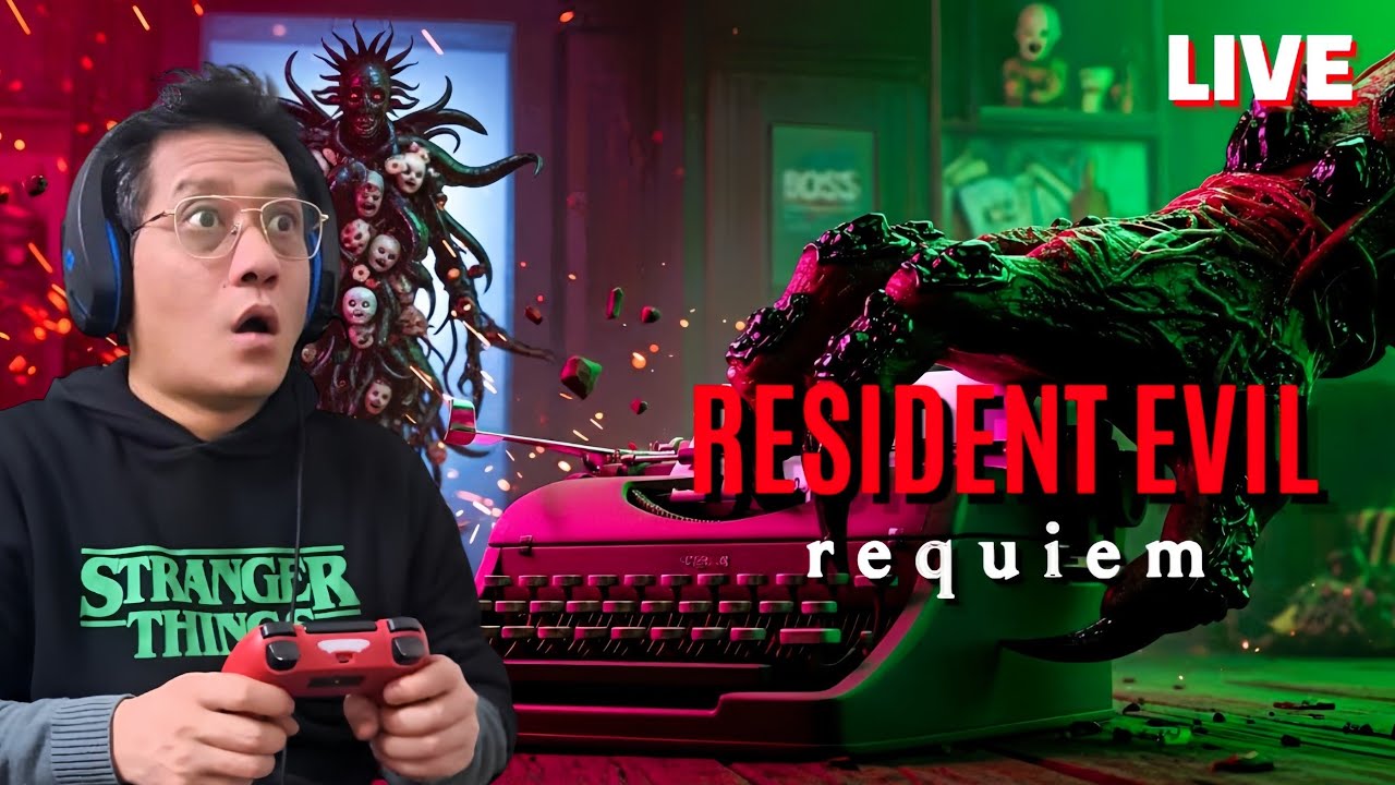 Leon लौट आया है Raccoon City में 30 साल बाद ☠️ REQUIEM RESIDENT EVIL Gameplay LIVE ☠️(10)