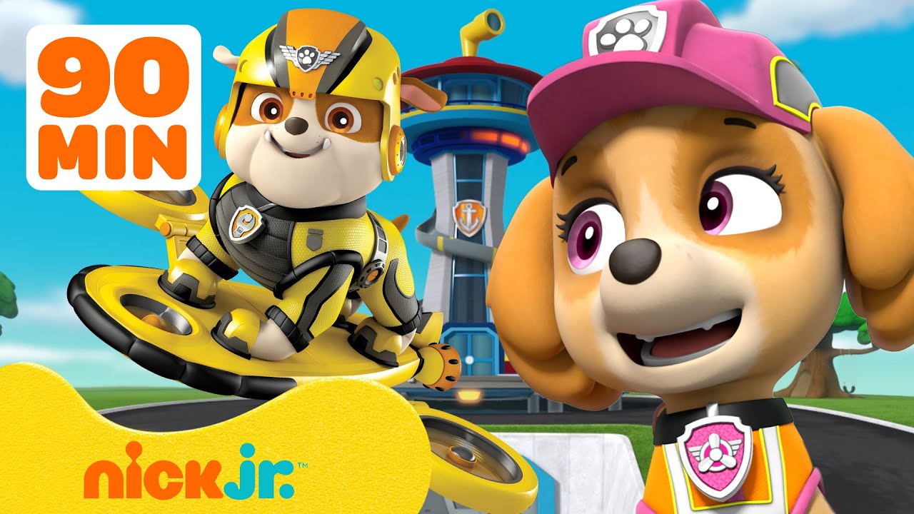 I cuccioli della PAW Patrol si scambiano i lavori! ↔ Compilation di 90 minuti  | Nick Jr. Italia