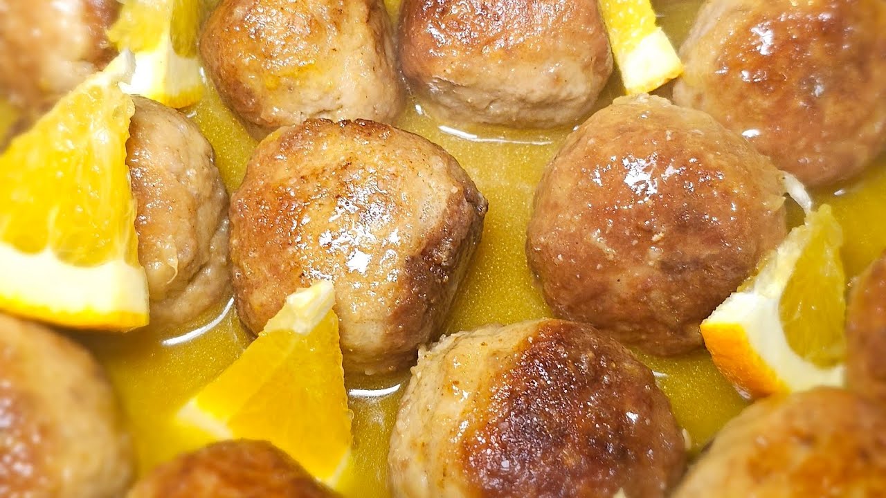 Polpette all'arancia