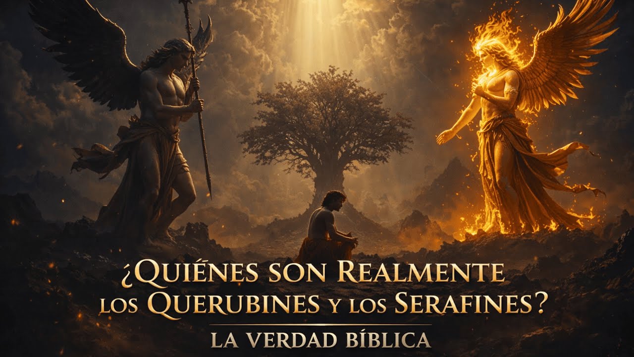 ¿Quiénes Son Realmente los Querubines y los Serafines? La Verdad Bíblica