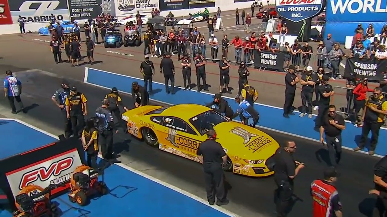 Camrie Caruso, double bulbs, Cristian Cuadra, Pro Stock, Eliminations Rnd 2, Arizona Nationals, Wil