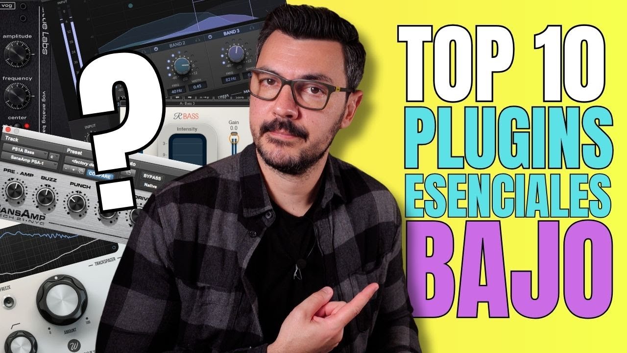 10 Plugins esenciales para mezclar el bajo