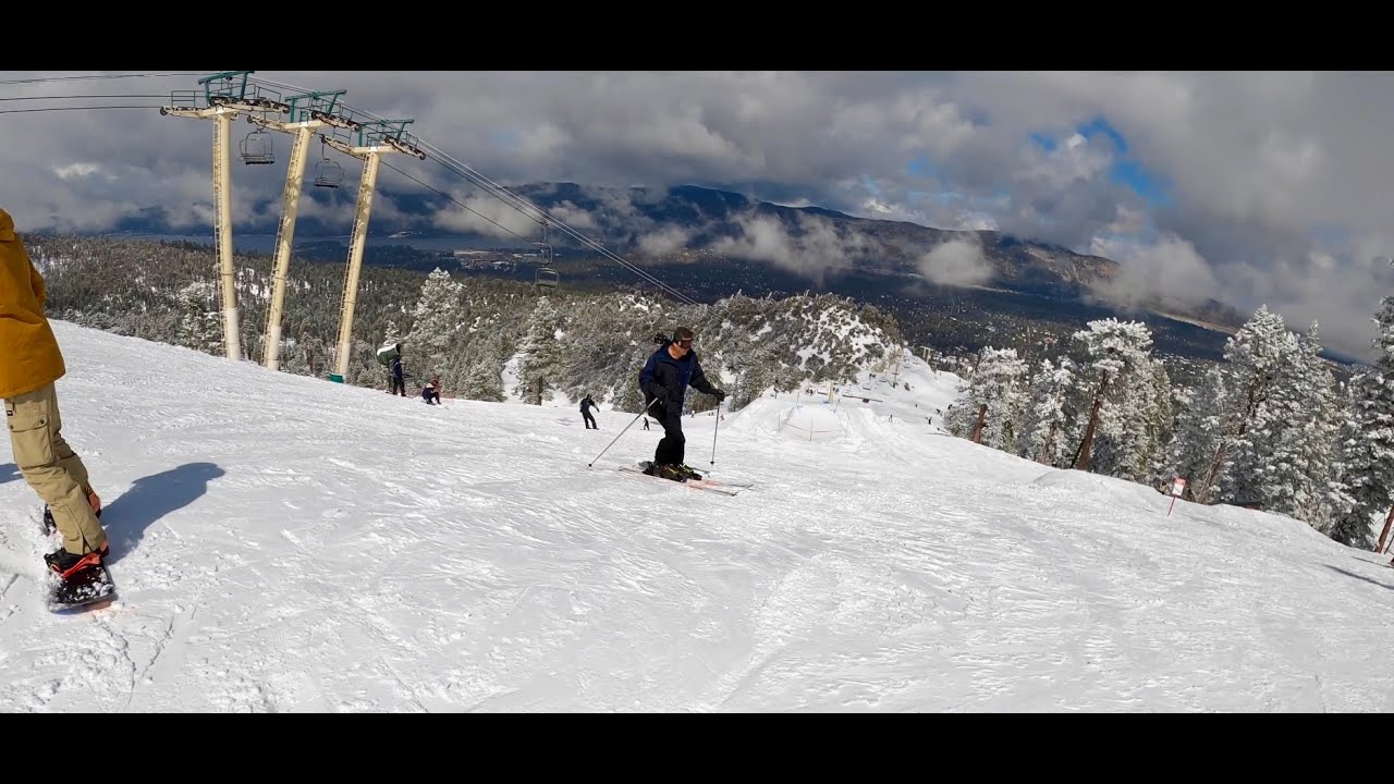 ⛷️Bear Mountain Ski Resort🏂 EPIC!! 😱EPIC!! Conditions. Best #snow of the Season. ☃️Insane❄️ 3/7/24