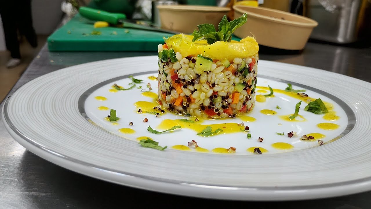 🥭 Mango Barley Salad | Asian Style Weight Loss Salad |Shabir Chef 